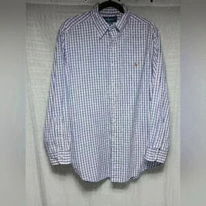 Ralph Lauren Classic Fit Long Sleeve Button down Perform shirt. Men's size  16.5